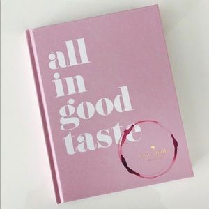 Kate Spade All In Good Taste Book